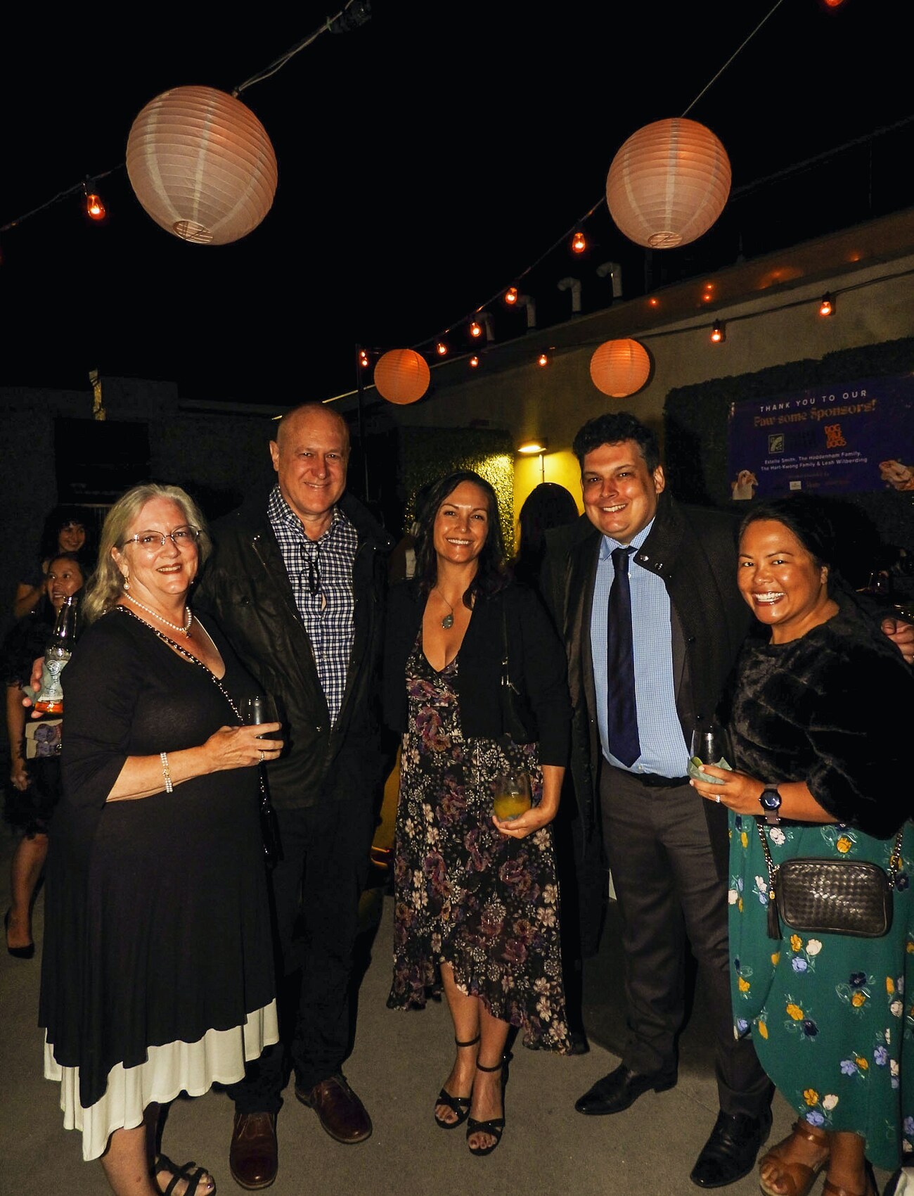 Guests gathered at last year's Evening for Animals rooftop celebration